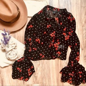 Crop Top Blouse